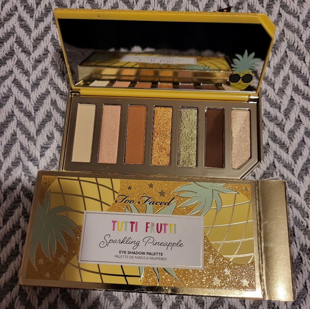 Too Faced Sparkling Pineapple Tutti Frutti Eyeshadow Palette